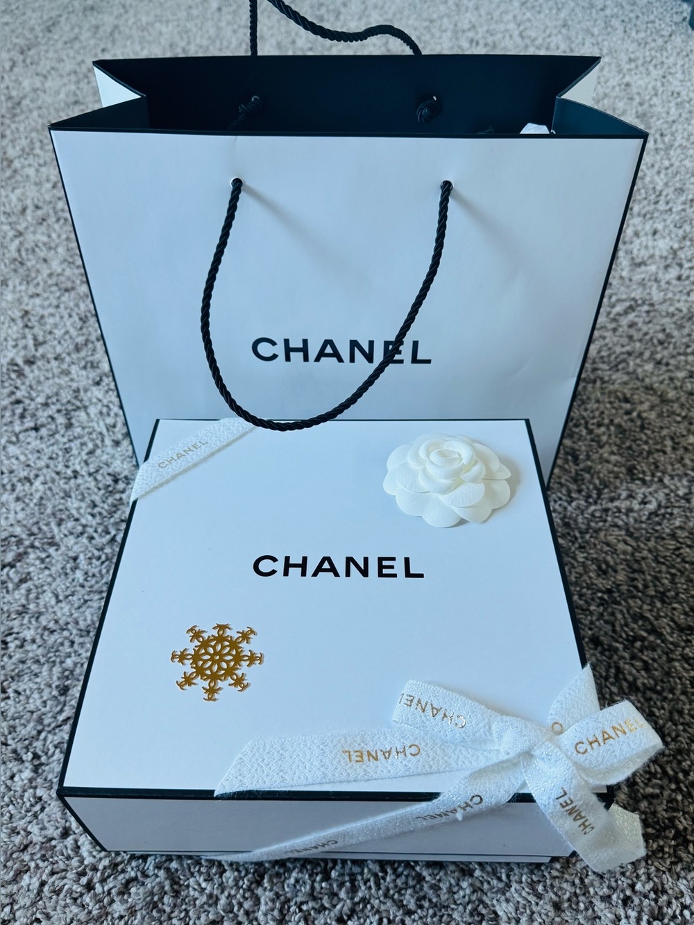 Chanel Gift  Box, Bag, Camila and Ribbon
